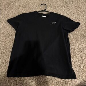 Gymshark black shirt, size XS womens